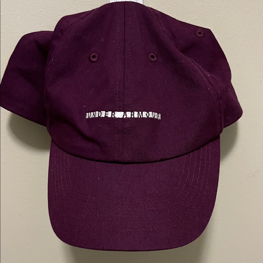 Under Armour Maroon Baseball Cap